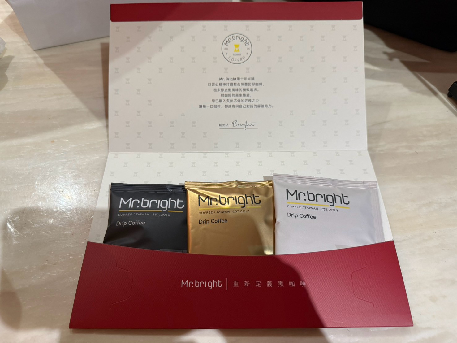 Mr.bright Coffee 濾掛咖啡禮盒
